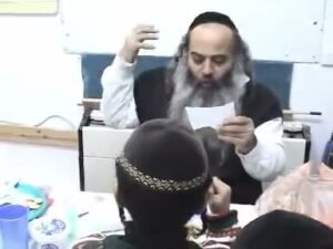 פתק מאמא מארי משה גמלילאל מעודד את הילדים בת”ת התימני