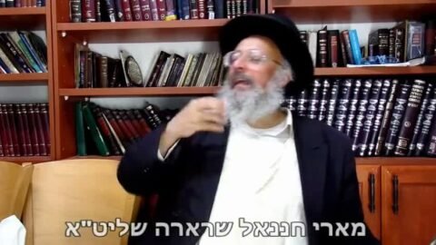 מארי חננאל שרארה פרשת נח תשפ”א דרשת חיזוק.