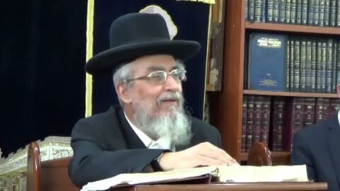 הגאון הרב יצחק רצאבי בישיבת מתימן יבוא אייר פא